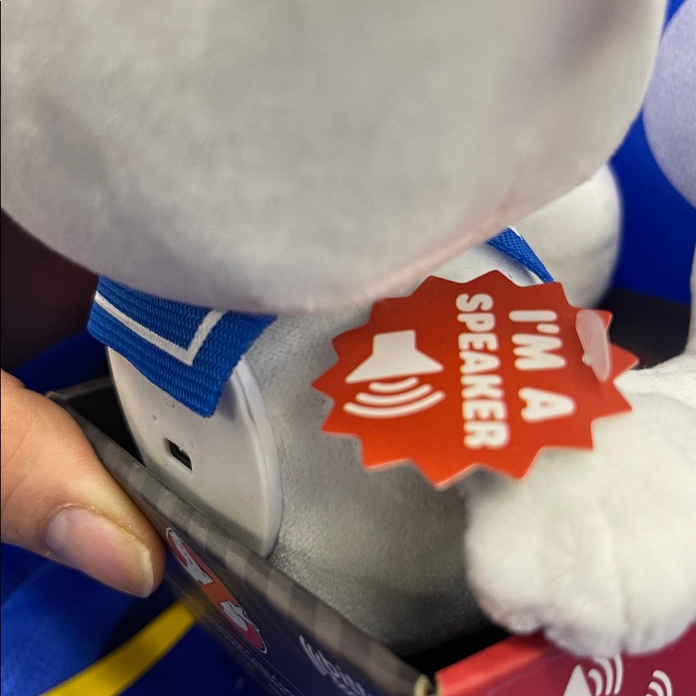 Ghostbusters 🗣️🔈🔊White Sailor Plush with Mini Speaker - Picture 3 of 5